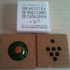 Coleccionismo de cava: PLACA DE CAVA XXII MOSTRA DE VINS I CAVES DE CATALUNYA 2002 - INCAVI - Nº 719. Lote 43791862