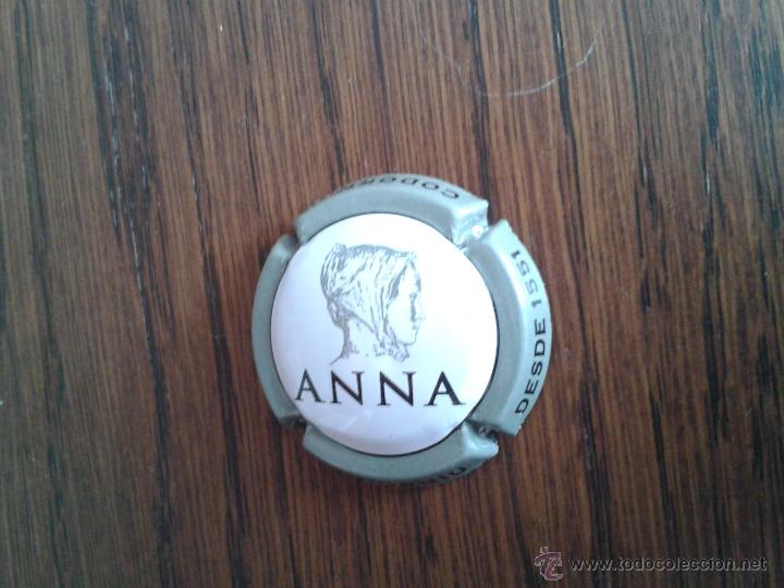 Coleccionismo de cava: chapa de cava Anna de codorniu.