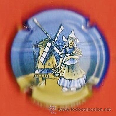 Coleccionismo de cava: chapa / placa - cava - jaume serra - amsterdam / holanda