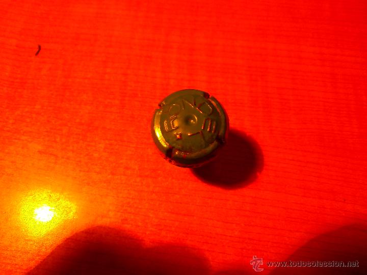 Coleccionismo de cava: ANTIGUA CHAPA PLACA CAVA  RONDEL  VERDE LETRAS EN RELIEVE