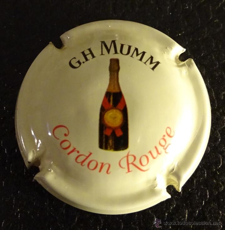 Coleccionismo de cava: PLACA CORDON ROUGE G.H. MUMM - Foto 1