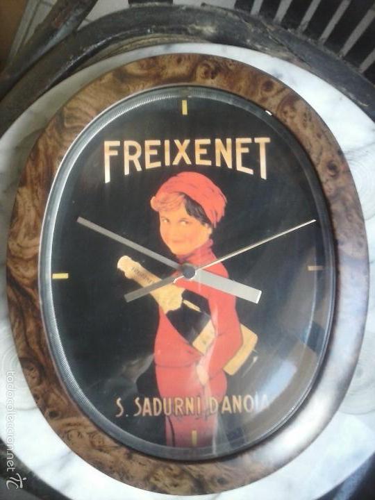 Coleccionismo de cava: RELOJ FREIXENET-PARED. - Foto 1