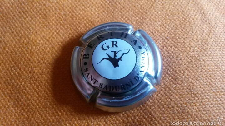 Coleccionismo de cava: PLACA DE CAVA BERTHA GR - Foto 1