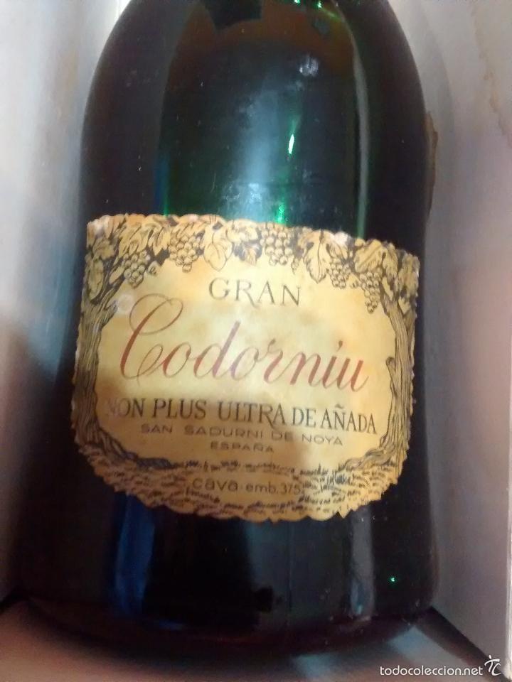 Coleccionismo de cava: Botella CAVA PRECINTADA , de Gran Codorniu Non Plus Ultra de A&ntilde;ada.EN CAJA - Foto 3