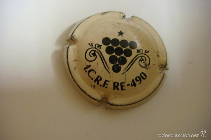 Coleccionismo de cava: CHAPA DE CAVA N&ordm;-16 I.C.R.F RE- 490
