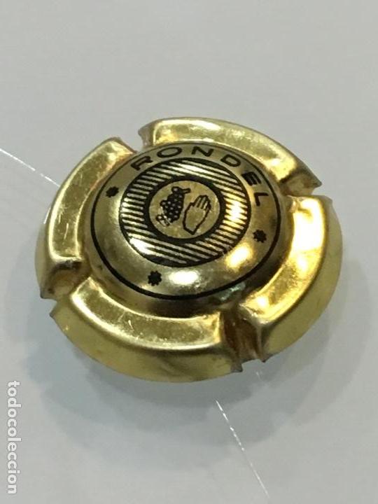Coleccionismo de cava: EXCEPCIONAL PLACA DE CAVA RONDEL -placa peque&ntilde;a - Foto 1