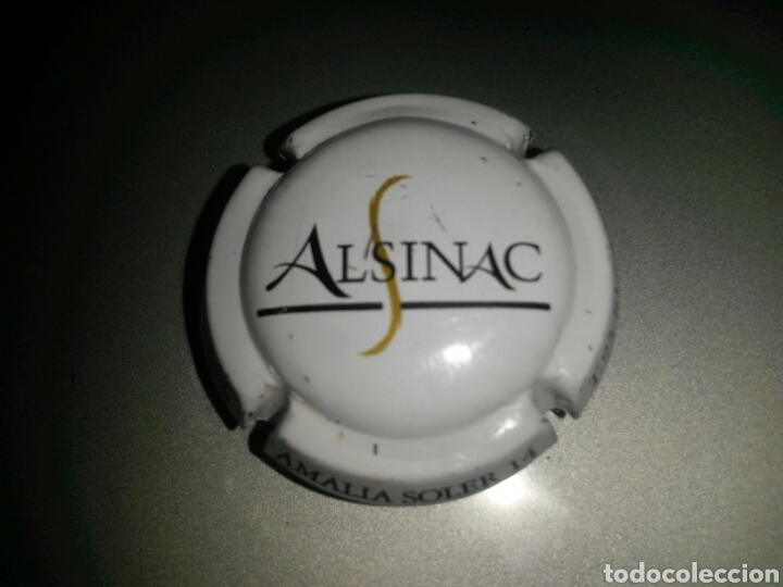 Coleccionismo de cava: PLACA DE CAVA ALSINAC AMALIA SOLER 14 - Foto 1
