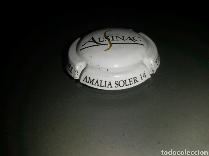 Coleccionismo de cava: PLACA DE CAVA ALSINAC AMALIA SOLER 14 - Foto 2