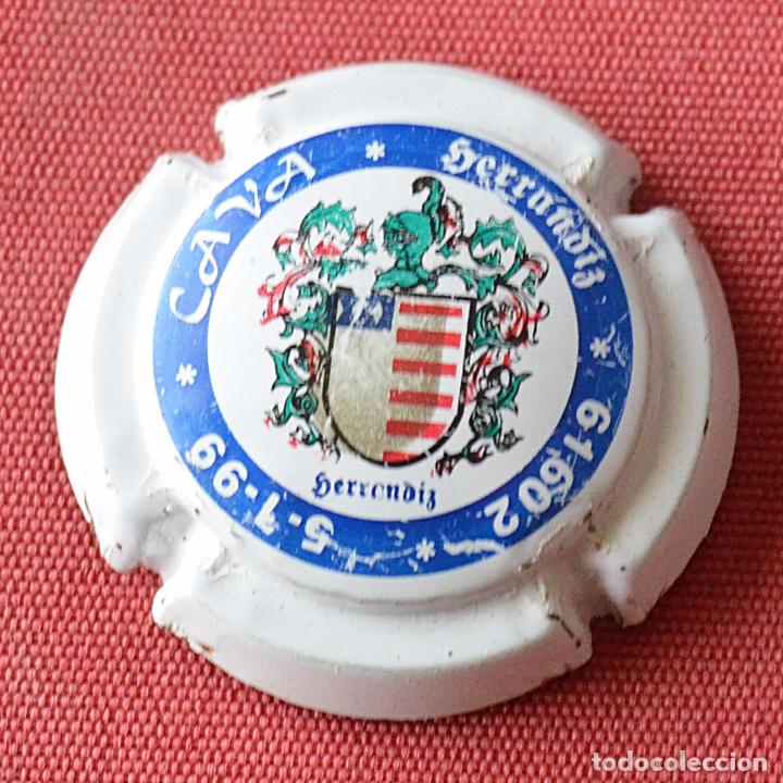 Coleccionismo de cava: PLACA DE CAVA - CHAPA - ESCUDO - FERRANDIZ - 61602 - 5-1-99