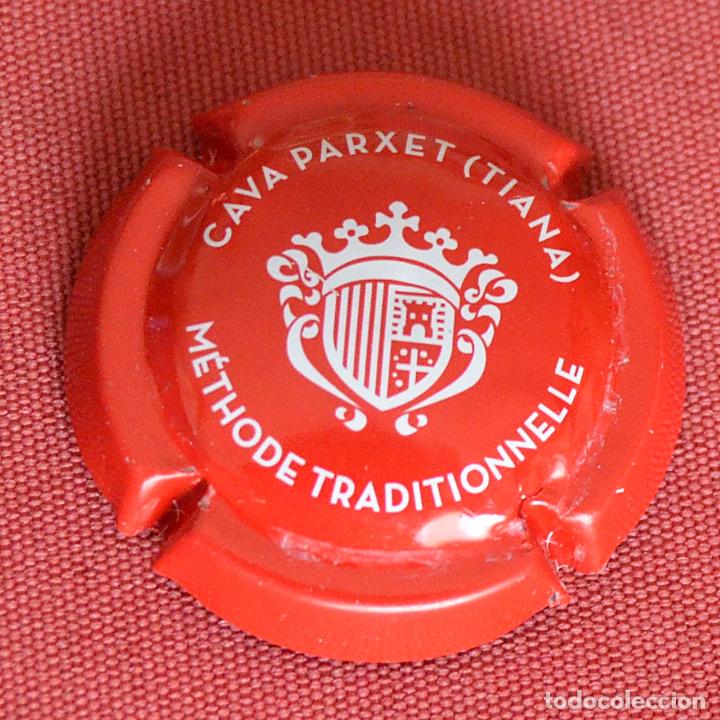 Coleccionismo de cava: PLACA DE CAVA - CHAPA - PARXET - TIANA - METHODE TRADITIONELLE