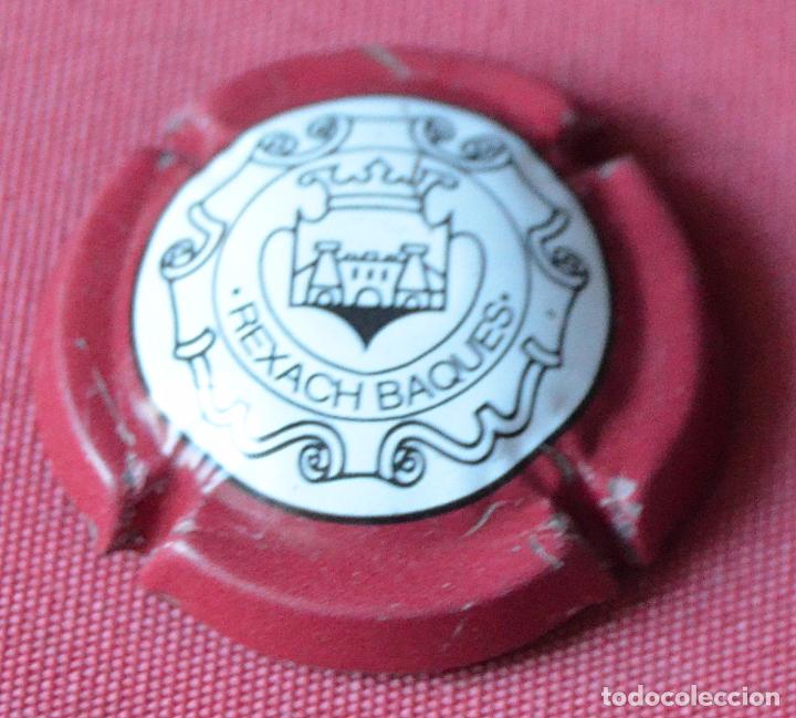 Coleccionismo de cava: PLACA DE CAVA - CHAPA - REXACH BAQUES
