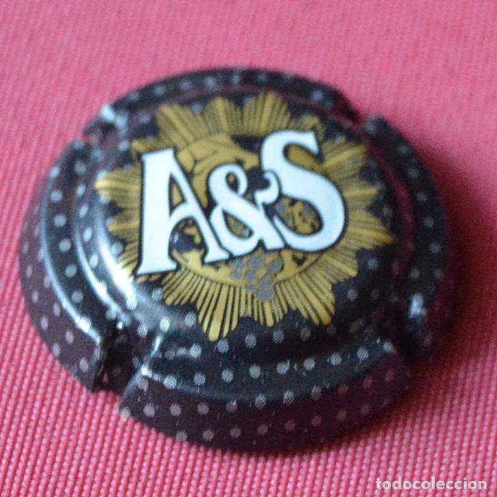 Coleccionismo de cava: PLACA DE CAVA - CHAPA - ALSINA SARDA - A & S