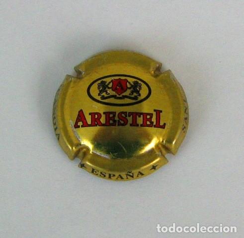 Coleccionismo de cava: CHAPA CAVA RARA CON ESCUDO DE ARMAS ARESTEL