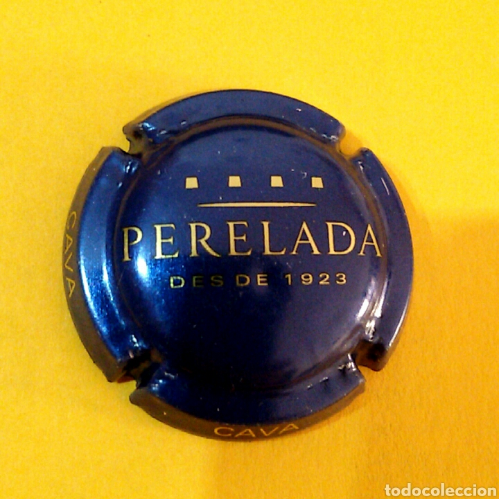 Coleccionismo de cava: Chapa cava - PERELADA DES DE 1923