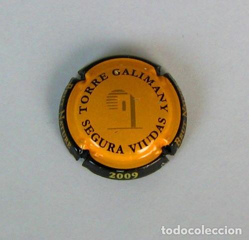 Coleccionismo de cava: CHAPA CAVA RARA TORRE GALIMANY Y SEGURA VIUDAS CON TORRE EN EL CENTRO