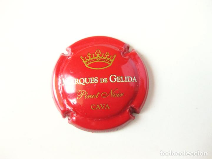 Coleccionismo de cava: PLACA DE CAVA MARQUES DE GELIDA - SANT SADURNI D&acute;ANOIA - Foto 1
