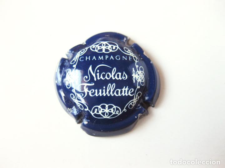 Coleccionismo de cava: PLACA DE CHAMPAGNE NICOLAS FEUILLATTE - Foto 1