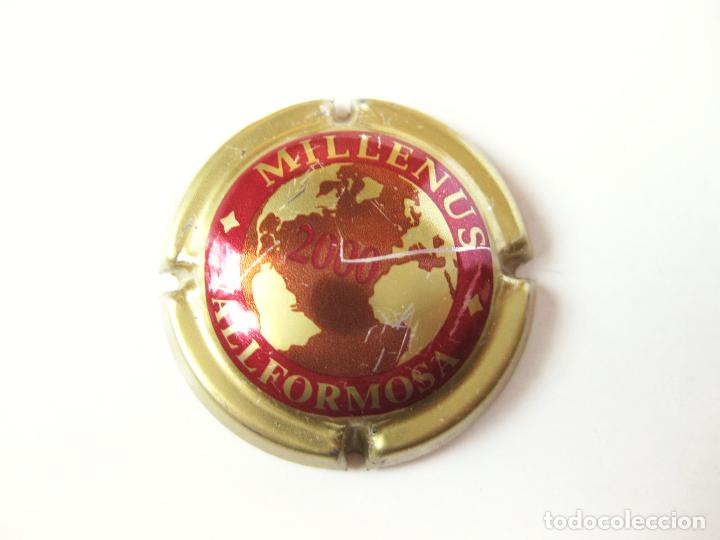 Coleccionismo de cava: PLACA DE CAVA MILLENUS 2000 VALFORMOSA - Foto 1