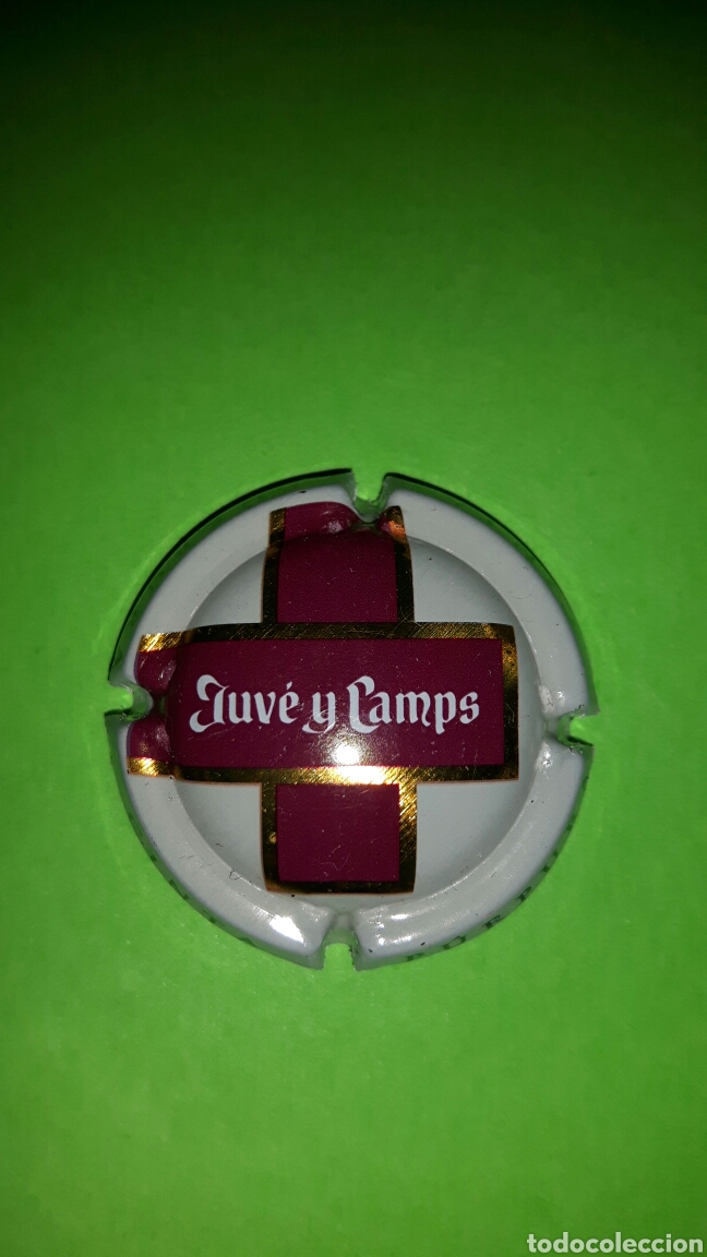 Coleccionismo de cava: PLACA CHAPA DE CAVA JUV&Eacute; Y CAMPS