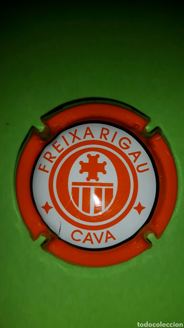 Coleccionismo de cava: PLACA CHAPA DE CAVA - FREIXA RIGAU - Foto 1