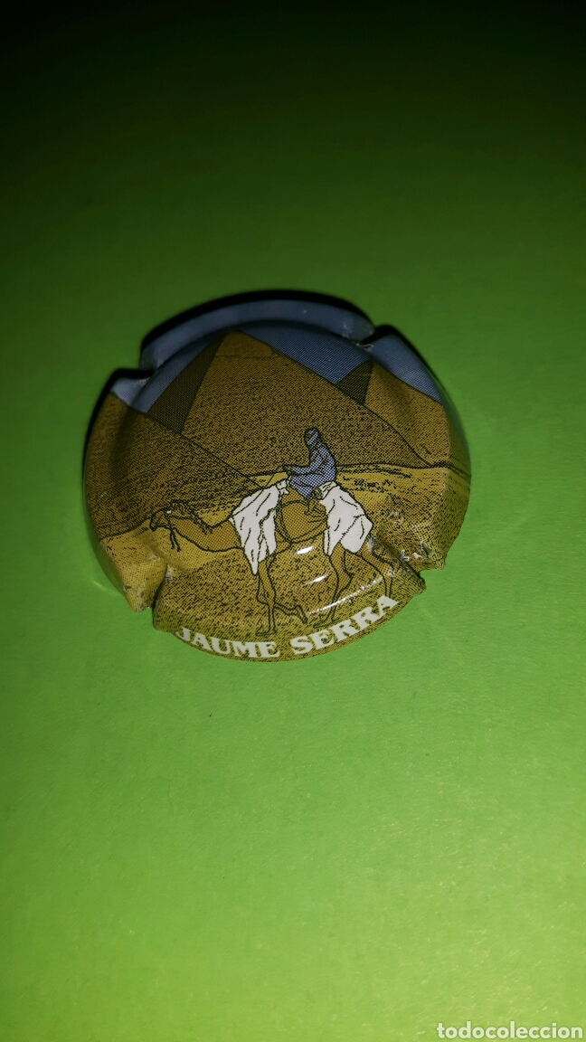 Coleccionismo de cava: PLACA CHAPA DE CAVA - JAUME SERRA
