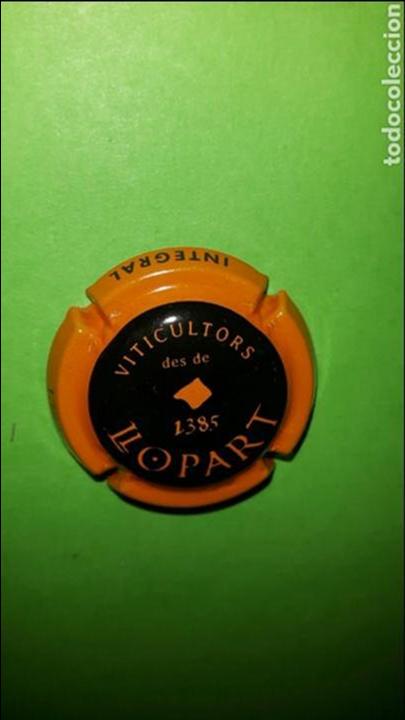 Coleccionismo de cava: PLACA CHAPA DE CAVA - LLOPART