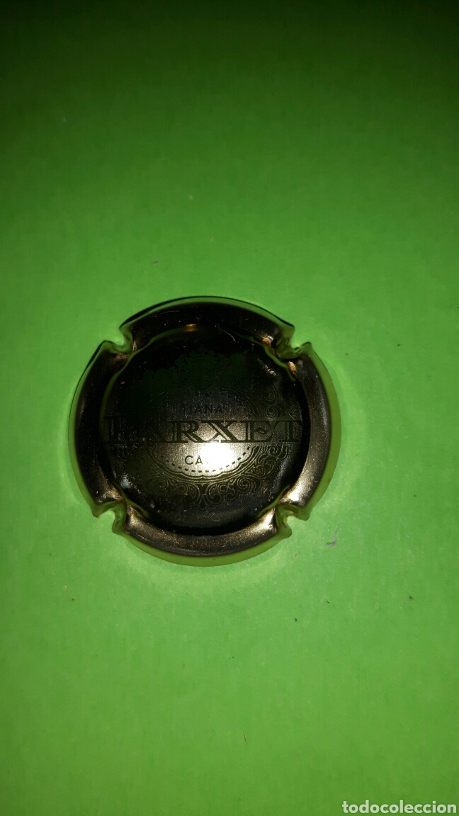 Coleccionismo de cava: PLACA CHAPA DE CAVA - PARXET - Foto 1