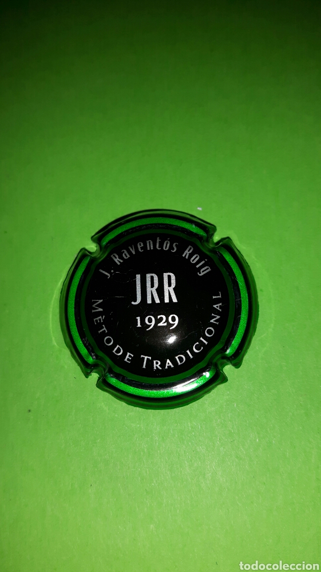 Coleccionismo de cava: PLACA CHAPA DE CAVA - J.RAVENT&Oacute;S ROIG - Foto 1