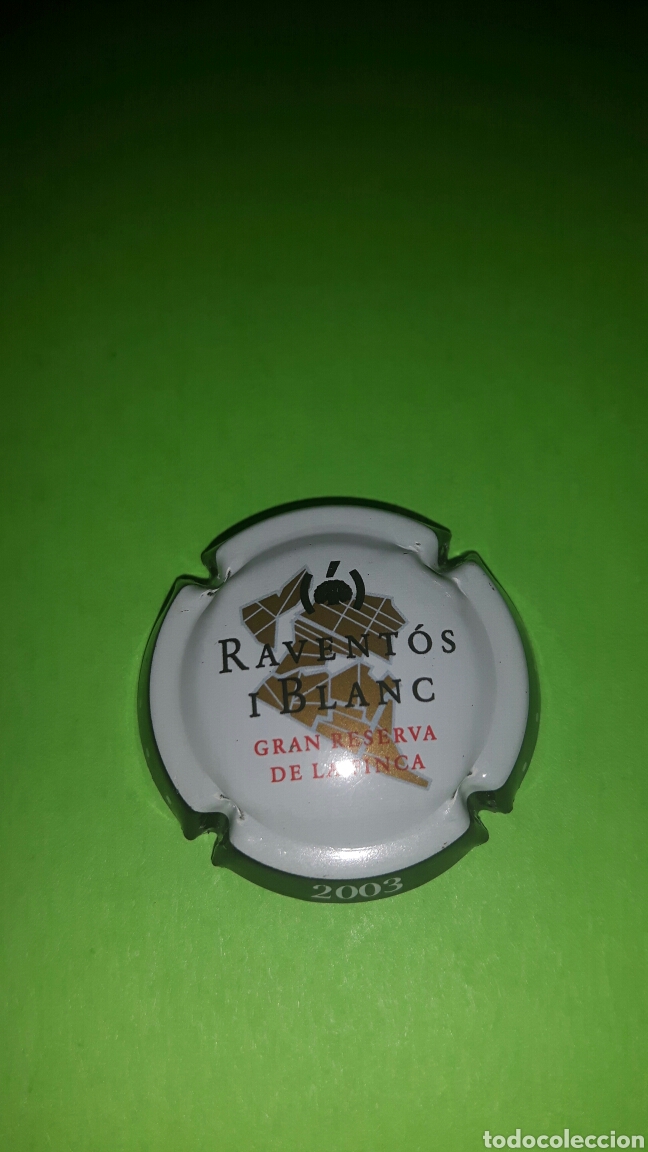 Coleccionismo de cava: PLACA CHAPA DE CAVA - RAVENTOS I BLANC