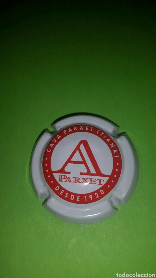 Coleccionismo de cava: PLACA CHAPA DE CAVA - PARXET - Foto 1