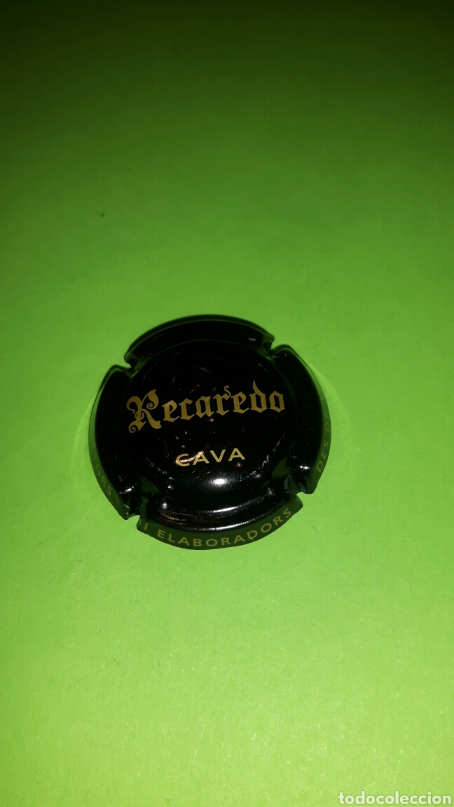 Coleccionismo de cava: PLACA CHAPA DE CAVA - RECAREDO - Foto 1