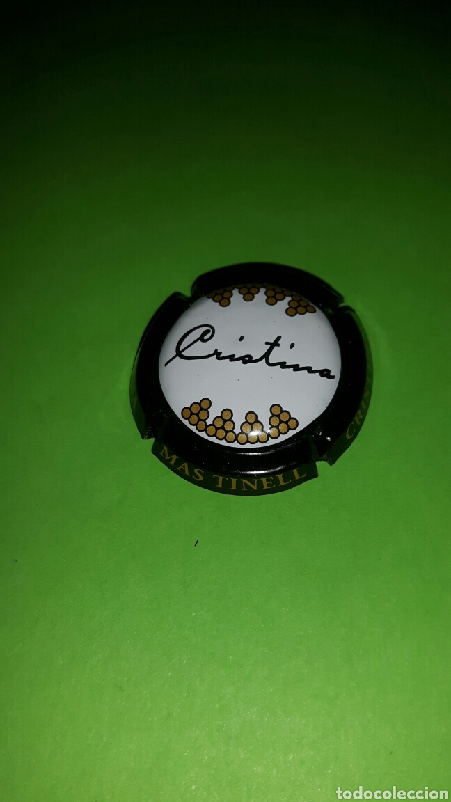 Coleccionismo de cava: PLACA CHAPA DE CAVA - MAS TINELL - Foto 1
