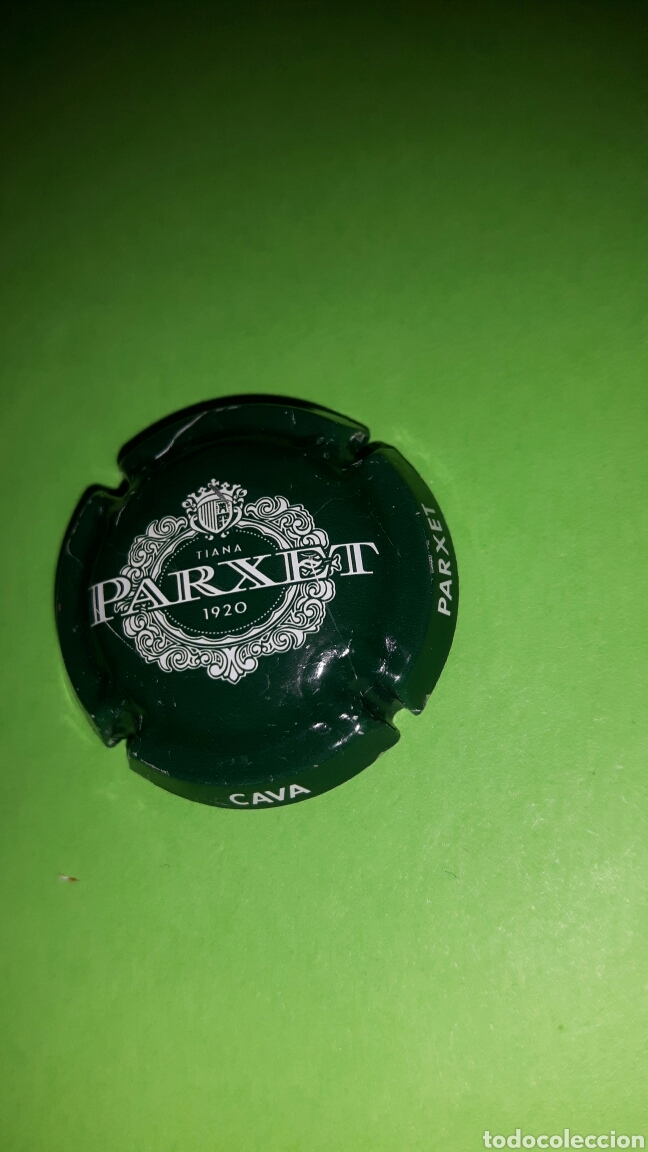 Coleccionismo de cava: PLACA CHAPA DE CAVA - PARXET - Foto 1