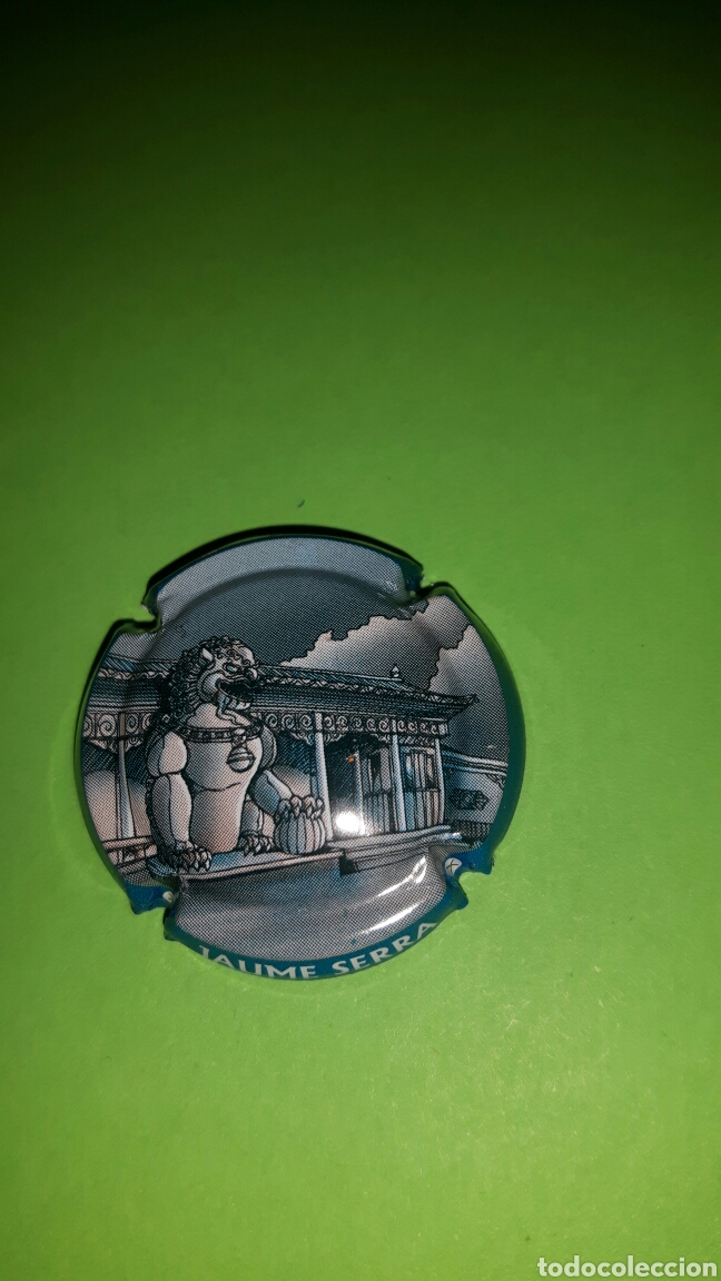 Coleccionismo de cava: PLACA CHAPA DE CAVA - JAUME SERRA - Foto 1
