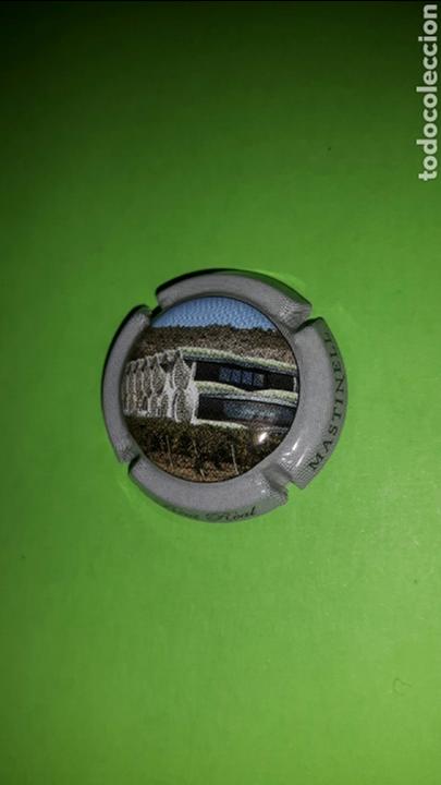 Coleccionismo de cava: PLACA CHAPA DE CAVA - MAS TINELL - Foto 1