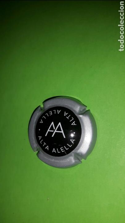 Coleccionismo de cava: PLACA CHAPA DE CAVA - ALTA ALELLA - Foto 1