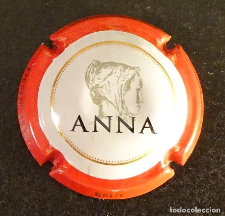 Coleccionismo de cava: PLACA ANNA CODORNIU. ROJA - Foto 1
