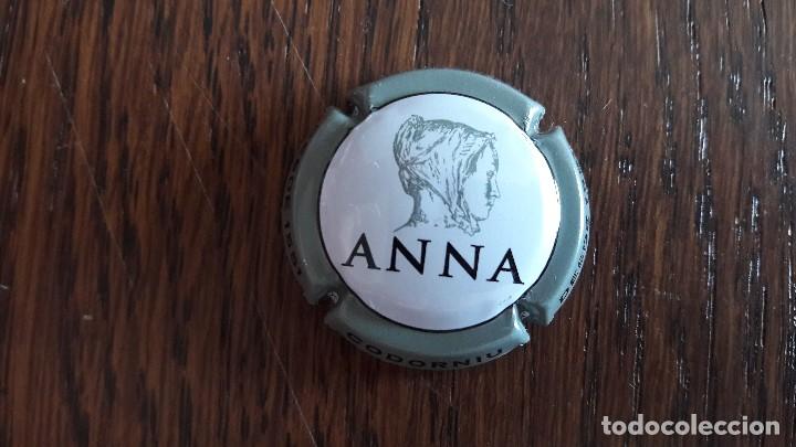 Coleccionismo de cava: chapa de cava Anna de codorniu.