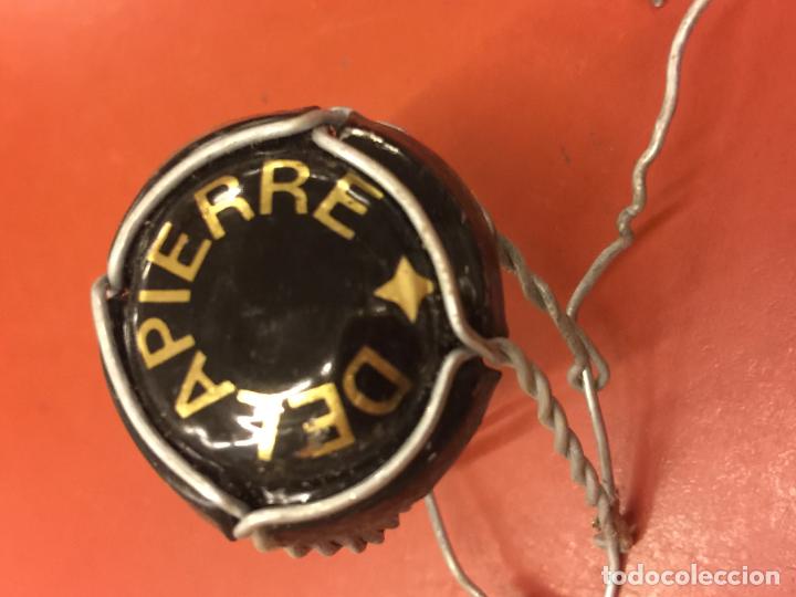 Coleccionismo de cava: Antigua placa de cava o chapa - Delapierre