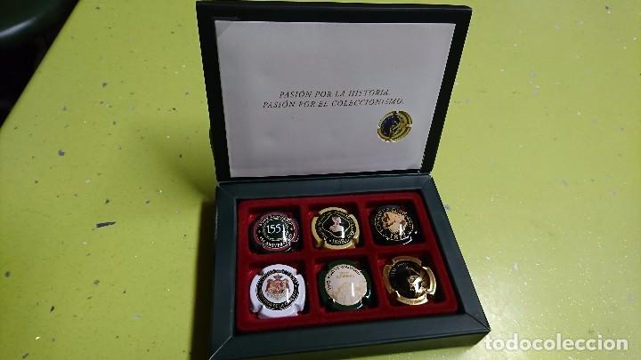 Coleccionismo de cava: COLECCI&Oacute;N DE 6 CHAPAS CODORNIU - Foto 1