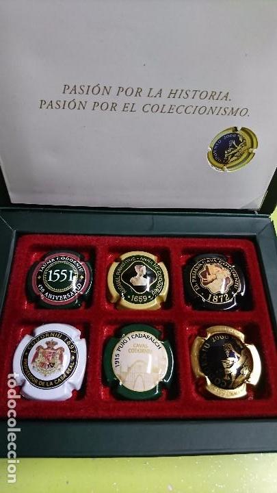 Coleccionismo de cava: COLECCI&Oacute;N DE 6 CHAPAS CODORNIU - Foto 2