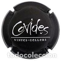 Coleccionismo de cava: PLACA CHAPA CAVA - COVIDES (LEYENDA EN CATAL&Agrave;)