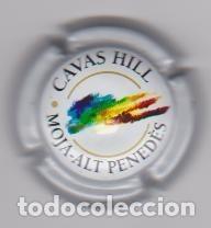 Coleccionismo de cava: PLACA CHAPA CAVA - CAVAS HILL - VIADER N&Uacute;M. 1200 (GRIS FORT )