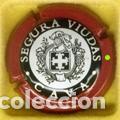 Coleccionismo de cava: PLACA CHAPA CAVA - SEGURA VIUDAS - N. 683 (GRANATE)