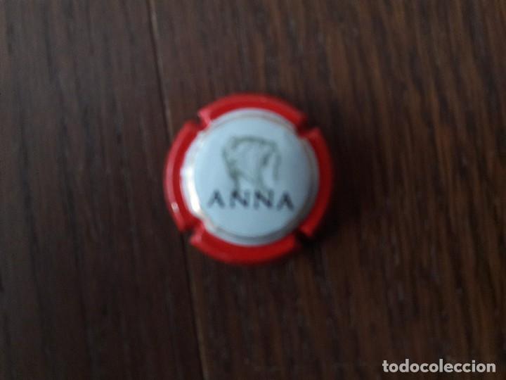 Coleccionismo de cava: chapa de cava Anna de codorniu.