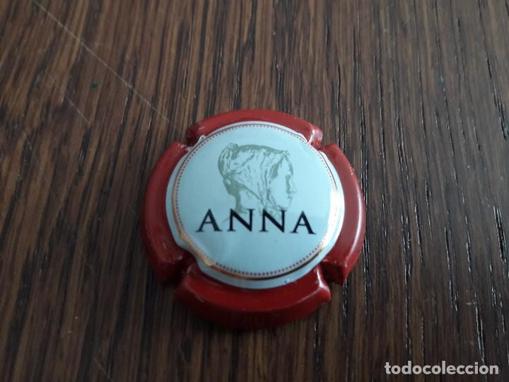 Coleccionismo de cava: chapa de cava Anna de codorniu.