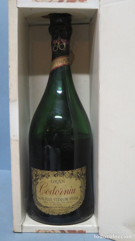 Coleccionismo de cava: BOTELLA CAVA. GRAN CODORNIU. SIN ABRIR - Foto 2