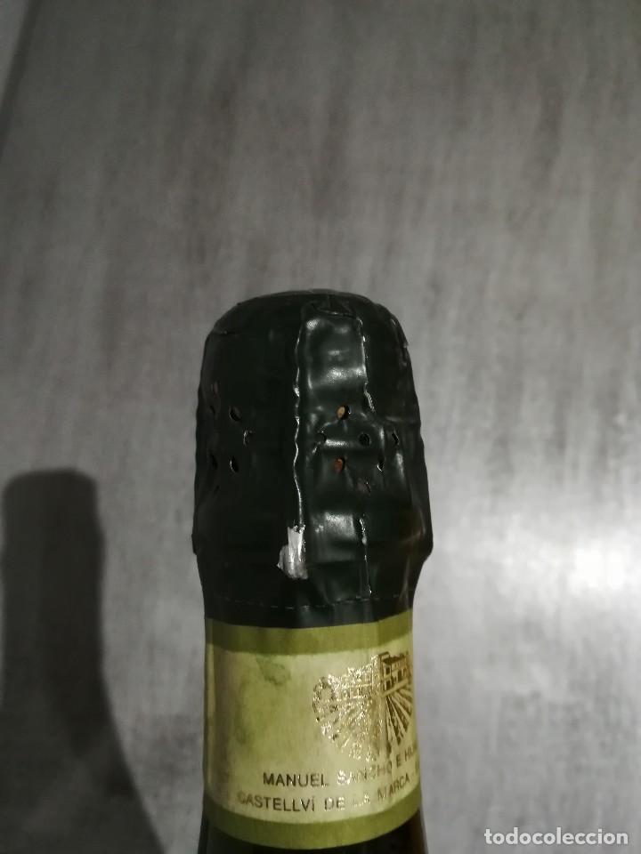 Coleccionismo de cava: Botella llena cava MONT MAR&Ccedil;AL 1987 - Foto 11