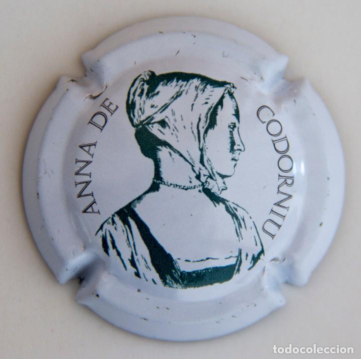 Coleccionismo de cava: Placa de Cava - Chapa - ANNA DE CODORNIU