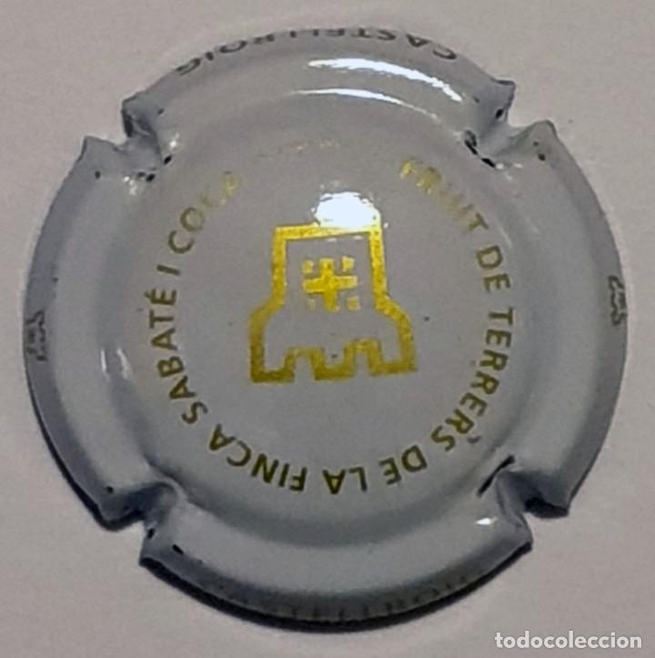 Coleccionismo de cava: CHAPA DE CAVA terrers de la finca sabat&eacute;